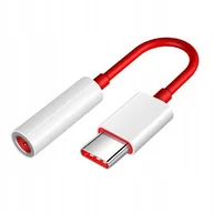 Adaptery i przejściówki - PRZEJŚCIÓWKA ADAPTER SŁUCHAWEK JACK 3.5mm USB C TYP USB-C DO ONEPLUS 9 PRO - miniaturka - grafika 1