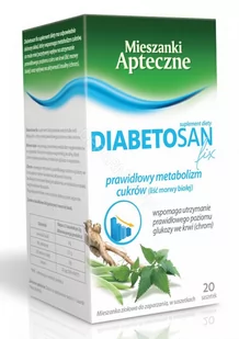 Herbapol LUBLIN Fix diabetosan 2 g x 20 sasz - Suplementy diety - miniaturka - grafika 1