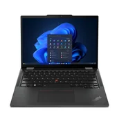 Laptopy 2w1 - Lenovo ThinkPad X13 2-in-1 Gen 5 Intel Core Ultra 7 155U Hybryda (2w1) 33,8 cm (13.3") Ekran dotykowy WUXGA 16 GB LPDDR5x-SDRAM 512 GB SSD Wi-Fi 6E (802.11ax) Windows 11 Pro Czarny 21LW000LGE - miniaturka - grafika 1