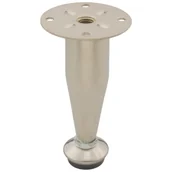 Zawiasy, okucia i inne akcesoria - Noga meblowa D-03 nikiel satyna STAHL - miniaturka - grafika 1