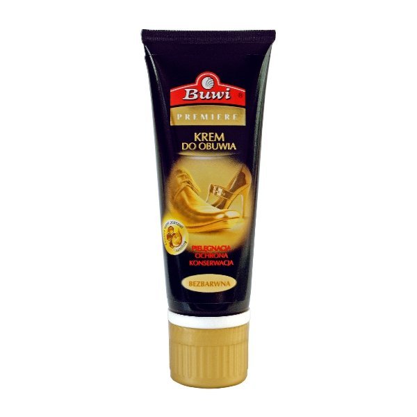 Krem do obuwia BUWI Premiere, bezbarwny, 75 ml