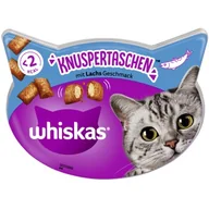 Przysmaki dla psów - Whiskas Knuspertaschen 8 x 60 g Łosoś - miniaturka - grafika 1