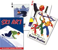 Gry karciane - Piatnik Karty do gry 1 talia Narty - miniaturka - grafika 1