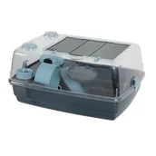 Klatki dla gryzoni - Zolux Klatka INDOOR2 dla chomika 55 Vision kol jasnoniebieski - miniaturka - grafika 1