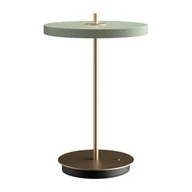 Noże stołowe - Jasnozielona lampa stołowa LED ze ściemniaczem i metalowym kloszem (wysokość 31 cm) Asteria Move – UMAGE - miniaturka - grafika 1