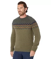 Swetry męskie - Fjällräven sweter męski Ovik Knit, Zielony laur – głęboki las, XL - miniaturka - grafika 1