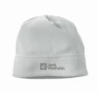 Czapki męskie - Czapka polarowa Jack Wolfskin REAL STUFF BEANIE cool grey - ONE SIZE - miniaturka - grafika 1