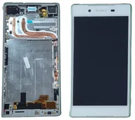 Części serwisowe do telefonów - ORYGINALNY WYŚWIETLACZ SONY Z5 DUAL E6633 BIAŁY - miniaturka - grafika 1