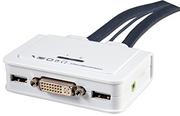 Przełączniki KVM - EFB-Elektronik EFB-Elektronik Data Switch KVM 2 Port DVI Audio EB978 - miniaturka - grafika 1