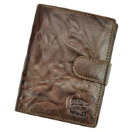 Portfele - Portfel Męski Skórzany ALWAYS WILD Skóra Licowa Duży Pionowy Z Zapięciem RIFD N4L-BC 9913 12,5 x 10,5 x 2 [cm] - miniaturka - grafika 1