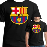 Koszulki męskie - Koszulka Fc Barcelona Prezent Xxl 0222 Czarna - miniaturka - grafika 1
