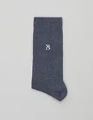 Skarpetki męskie - skarpety stretch cotton niebieski 40-45 - miniaturka - grafika 1