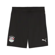 Piłka nożna - Męskie szorty Egipt 2025 PUMA Black White - miniaturka - grafika 1