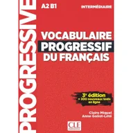 Powieści - CLE International Vocabulaire progressif intermediare livre +CD3ed A2 B1 Miquel Claire, Goliot-Lete Anne - miniaturka - grafika 1