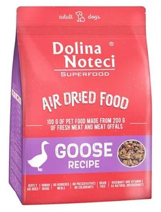 DOLINA NOTECI Superfood Adult z gęsią 1 kg - Sucha karma dla psów - miniaturka - grafika 5