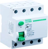Bezpieczniki elektryczne - GACIA Wyłącznik różnicowoprądowy 40A, 30mA, 4P, typ A  PR8NM 4P 40A 30MA A - miniaturka - grafika 1