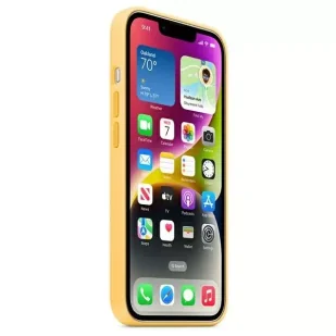 Etui APPLE Silicone Case MagSafe do iPhone 14 Plus Bladożółty - Etui i futerały do telefonów - miniaturka - grafika 4