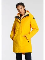 Kurtki damskie - Icepeak Dwustronna parka "Philipp" w kolorze żółto-czarnym - miniaturka - grafika 1