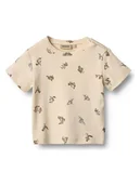 Kaftaniki dla niemowląt - Wheat Koszulka "Mikkel" w kolorze beżowym - miniaturka - grafika 1