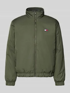 Bomberka o kroju relaxed fit ze stójką - Kurtki męskie - miniaturka - grafika 1