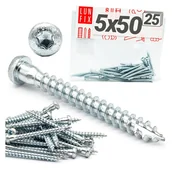 Wkręty - Wkręty do łączników ciesielskich anchor 5x50mm 25szt. - miniaturka - grafika 1