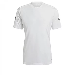 Adidas GN5726 Squad 21 JSY SS T-shirt męski biały/biały czarny XL GN5726 - Koszulki męskie - miniaturka - grafika 1