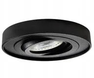 Lampy sufitowe - Oprawa halogenowa GU10 podtynkowa wpuszczana Tuba Led Ruchoma spot okrągła - miniaturka - grafika 1