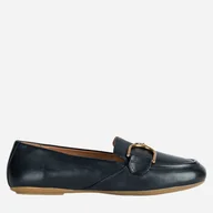 Półbuty damskie - Loafersy damskie Geox D35MUF000Y3 39 (6UK) 25.4 cm Czarne (8056206144767) - miniaturka - grafika 1