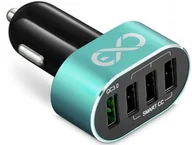 Ładowarki samochodowe - Ładowarka samochodowa EXC Powerful+, 4 x USB, 6.4 A - miniaturka - grafika 1