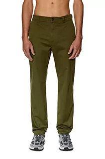 Spodnie męskie - Spodnie męskie Diesel P-Dean Trousers, Ivy Green, 52W - grafika 1