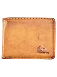 Quiksilver Męski Slim Rays akcesoria podróżne Bi-Fold portfel, czekoladowy brąz, L, czekoladowobrązowy, l - Portfele - miniaturka - grafika 1