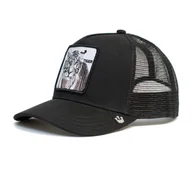 Czapki i chusty sportowe męskie - Czapka z daszkiem Goorin Bros. The White Tiger Trucker - 101-0392-BLK - miniaturka - grafika 1