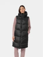 Kamizelki damskie - 4F Kamizelka 4FAW23TVESF074 Czarny Regular Fit - miniaturka - grafika 1