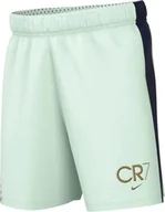 Spodenki damskie - Nike Cr7 Academy23 Dri-Fit szorty piłkarskie dla starszych dzieci, Barely Green/Blue Void/Metallic Gold, HF4346-394, S - miniaturka - grafika 1