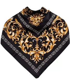 Chusta delikatna elegancka apaszka ornament - Apaszki i szaliki damskie - miniaturka - grafika 1