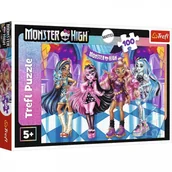 Puzzle - Puzzle 100 elementów Straszni przyjaciele Monster High (16505). od 5 lat - miniaturka - grafika 1