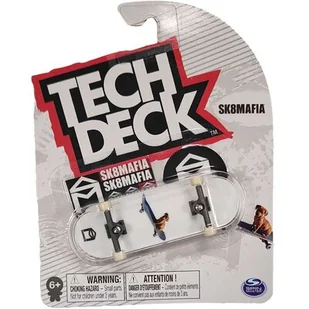 Tech Deck deskorolka fingerboard SK8Mafia Piesek + naklejki - Samochody i pojazdy dla dzieci - miniaturka - grafika 1