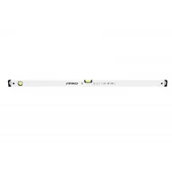 Poziomice, łaty, miary - Pro Poziomica Biała Wskaźnik Poziomu I Pionu Spadek 2% 120 Cm 100-AB-120 5906245911123 - miniaturka - grafika 1