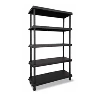 Szafy i regały magazynowe - Artplast Plastikowy regał, regulowane półki, 1645x920x450 mm D+90455 - miniaturka - grafika 1