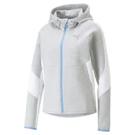 Bluzy sportowe damskie - Bluza dresowa damska Puma EVOSTRIPE - miniaturka - grafika 1