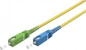 Kable światłowodowe - Goobay Kabel światłowodowy FTTH, Singlemode OS2 Yellow, Żółty Simplex, 30 m - Długość kabla 30 m - miniaturka - grafika 1