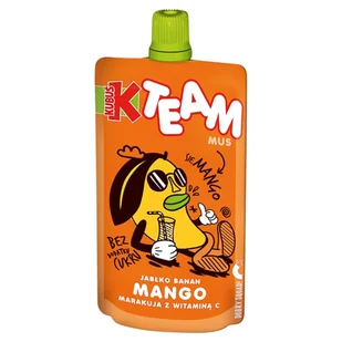 Team Mus jabłko banan mango marakuja z witaminą C - Konfitury, marmolady, powidła - miniaturka - grafika 1