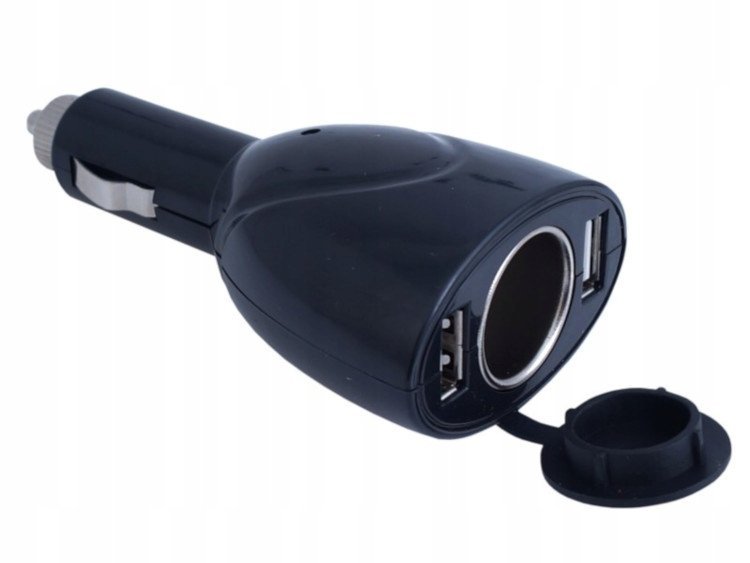 DBautomotive Ładowarka do zapalniczki z gniazdem EURO 12/24V USB 1000mA