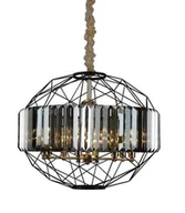 Lampy sufitowe - Auhilon Treglino lampa wisząca 8-punktowa JD8326-8 BL - miniaturka - grafika 1