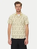 Koszule męskie - Blend Koszula 20718102 Beżowy Regular Fit - miniaturka - grafika 1