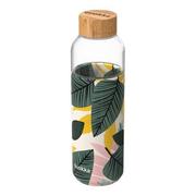 Shakery i bidony sportowe - QUOKKA Quokka Flow Butelka na wodę ze szkła 660 ml (Autumn Leaves) 40001 - miniaturka - grafika 1