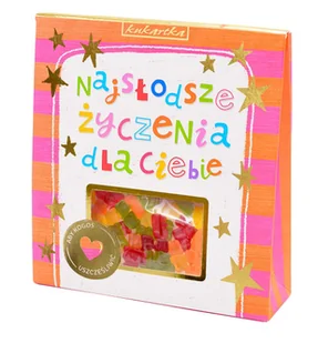 Owocowe żelki ZEL-006 Najsłodsze życzenia dla Ciebie - Żelki - miniaturka - grafika 1