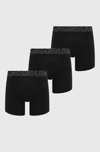 Under Armour bokserki 3-pack męskie kolor czarny - Majtki damskie - miniaturka - grafika 1