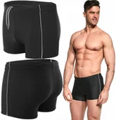 Kąpielówki męskie - Kąpielówki męskie bokserki na basen spodenki pływackie szorty 3XL AQUASPORT - miniaturka - grafika 1