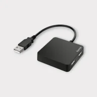 Huby USB - KONCENTRATOR USB-A 4 PORTY HAMA - miniaturka - grafika 1